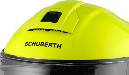 Kask SCHUBERTH C5 glossy fluo yellow + interkom 
